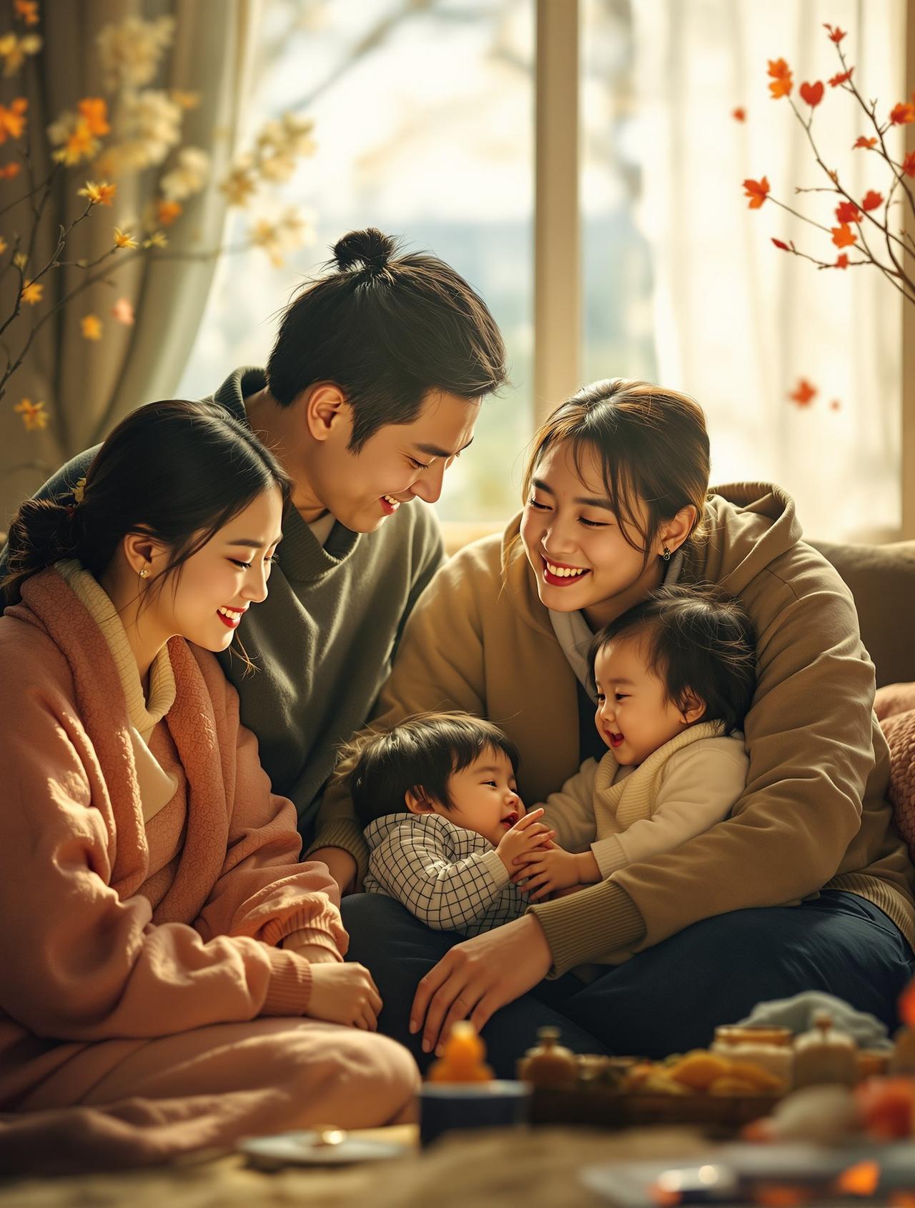 爱短剧网作品《灯火可亲》海报 - 家庭伦理题材短剧
